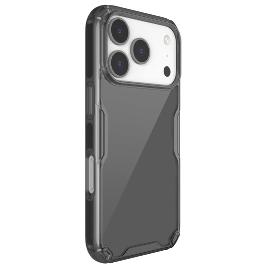 Husa Nillkin Nature TPU PRO pentru Apple iPhone 17 Pro, Transparentă (Negru) Husa Nillkin Nature TPU PRO pentru Apple iPhone 17 Pro, Transparentă (Negru) (Bakr, 57983127780) by www.silkase.ro