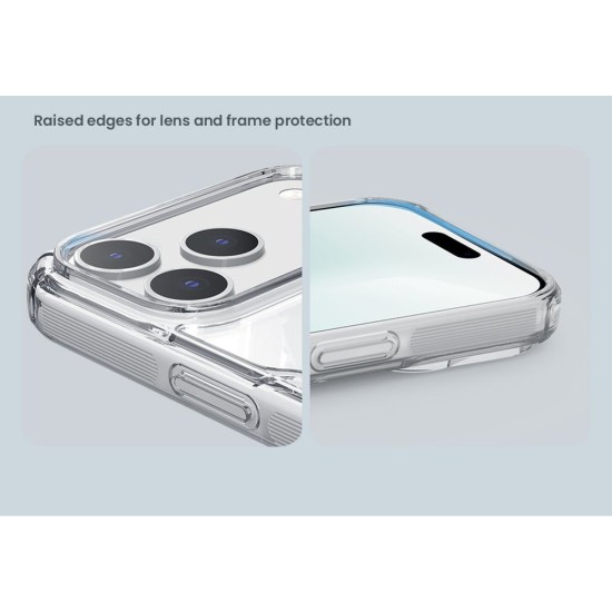 Husa Nillkin Nature TPU PRO pentru Apple iPhone 17 Pro Max, Transparentă (Negru) Husa Nillkin Nature TPU PRO pentru Apple iPhone 17 Pro Max, Transparentă (Negru) (Bakr, 57983127781) by www.silkase.ro