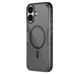 Husa Nillkin Nature TPU PRO Magnetică (MagSafe) pentru Apple iPhone 17, Transparentă (Negru) Husa Nillkin Nature TPU PRO Magnetică (MagSafe) pentru Apple iPhone 17, Transparentă (Negru)