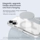 Husa Nillkin Nature TPU PRO Magnetică (MagSafe) pentru Apple iPhone 17, Transparentă (Negru) (Bakr, 57983127782) by www.silkase.ro