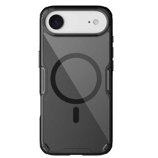 Husa Nillkin Nature TPU PRO Magnetică (MagSafe) pentru Apple iPhone Air, Transparentă (Negru) Husa Nillkin Nature TPU PRO Magnetică (MagSafe) pentru Apple iPhone Air, Transparentă (Negru) (Bakr, 57983127783) by www.silkase.ro