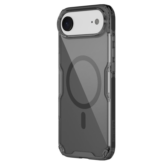 Husa Nillkin Nature TPU PRO Magnetică (MagSafe) pentru Apple iPhone Air, Transparentă (Negru) Husa Nillkin Nature TPU PRO Magnetică (MagSafe) pentru Apple iPhone Air, Transparentă (Negru) (Bakr, 57983127783) by www.silkase.ro