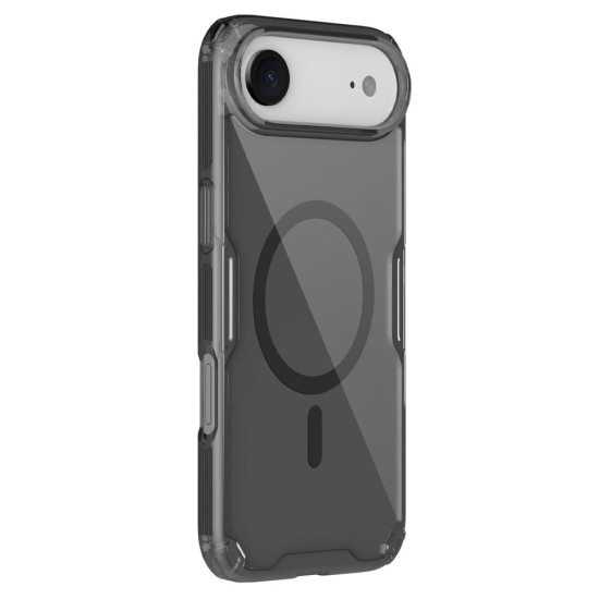 Husa Nillkin Nature TPU PRO Magnetică (MagSafe) pentru Apple iPhone Air, Transparentă (Negru) Husa Nillkin Nature TPU PRO Magnetică (MagSafe) pentru Apple iPhone Air, Transparentă (Negru) (Bakr, 57983127783) by www.silkase.ro