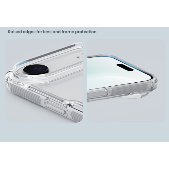 Husa Nillkin Nature TPU PRO Magnetică (MagSafe) pentru Apple iPhone Air, Transparentă (Negru) Husa Nillkin Nature TPU PRO Magnetică (MagSafe) pentru Apple iPhone Air, Transparentă (Negru) (Bakr, 57983127783) by www.silkase.ro