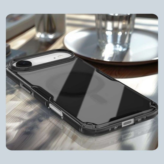 Husa Nillkin Nature TPU PRO Magnetică (MagSafe) pentru Apple iPhone Air, Transparentă (Negru) Husa Nillkin Nature TPU PRO Magnetică (MagSafe) pentru Apple iPhone Air, Transparentă (Negru) (Bakr, 57983127783) by www.silkase.ro