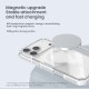 Husa Nillkin Nature TPU PRO Magnetică (MagSafe) pentru Apple iPhone 17 Pro Max, Transparentă (Negru) (Bakr, 57983127785) by www.silkase.ro