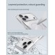 Husa Nillkin Nature TPU PRO Magnetică (MagSafe) pentru Apple iPhone 17 Pro Max, Transparentă (Negru) (Bakr, 57983127785) by www.silkase.ro