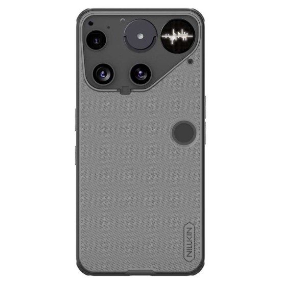 Husa Nillkin Super Frosted PRO pentru Nothing Phone 3, Transparentă (Negru) (Bakr, 57983128082) by www.silkase.ro