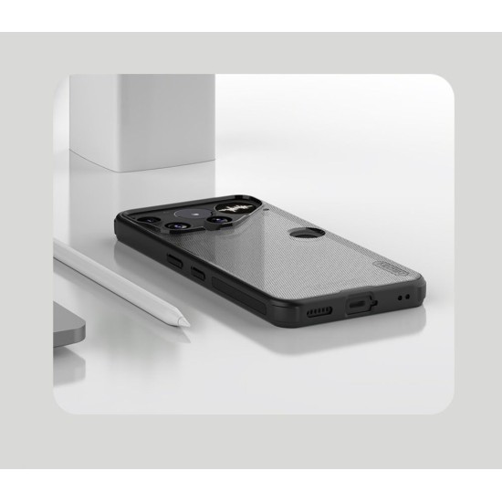 Husa Nillkin Super Frosted PRO pentru Nothing Phone 3, Transparentă (Negru) (Bakr, 57983128082) by www.silkase.ro