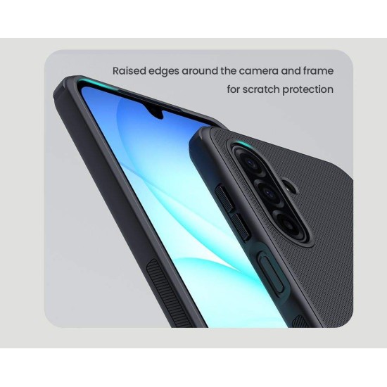 Husa Nillkin Super Frosted PRO Magnetică (MagSafe) pentru Samsung Galaxy A17 5G, Neagra (Bakr, 57983128086) by www.silkase.ro