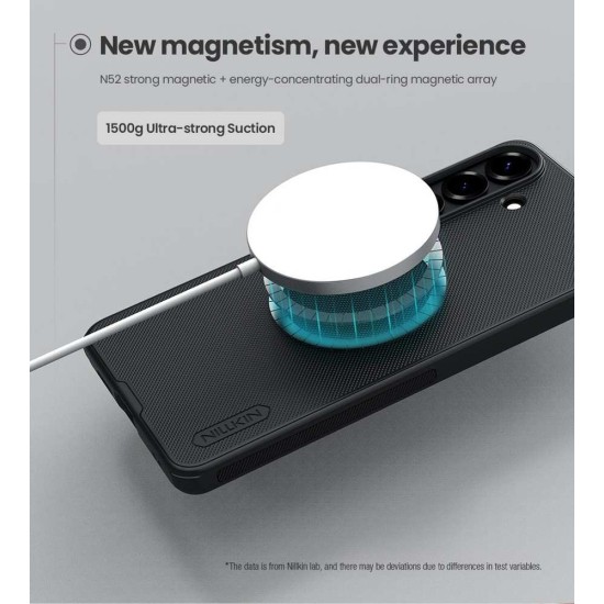 Husă Magnetică Nillkin Super Frosted PRO pentru Samsung Galaxy S26+ Negru Husă Magnetică Nillkin Super Frosted PRO pentru Samsung Galaxy S26+ Negru (S26 Plus, 57983129428) by www.silkase.ro