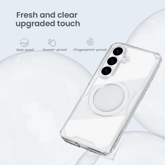 Husă Magnetică Nillkin Nature TPU PRO pentru Samsung Galaxy S26 Transparent (S26, 57983129418) by www.silkase.ro