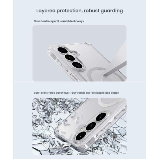 Husă Magnetică Nillkin Nature TPU PRO pentru Samsung Galaxy S26 Transparent (S26, 57983129418) by www.silkase.ro