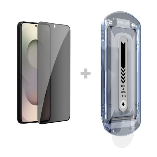 Folie sticlă Nillkin Guardian 0.25mm 2.5D pentru Samsung Galaxy S26 Negru (cu aplicator) (S26, 57983129405) by www.silkase.ro