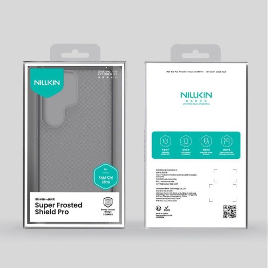 Husă Nillkin Super Frosted PRO pentru Samsung Galaxy S26 Ultra Negru Transparent Husă Nillkin Super Frosted PRO pentru Samsung Galaxy S26 Ultra Negru Transparent (S26 Ultra, 57983129425) by www.silkase.ro