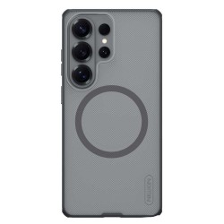 Husă Magnetică Nillkin Super Frosted PRO pentru Samsung Galaxy S26 Ultra Negru Transparent