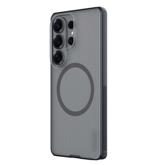 Husă Magnetică Nillkin Super Frosted PRO pentru Samsung Galaxy S26 Ultra Negru Transparent Husă Magnetică Nillkin Super Frosted PRO pentru Samsung Galaxy S26 Ultra Negru Transparent (S26 Ultra, 57983129431) by www.silkase.ro