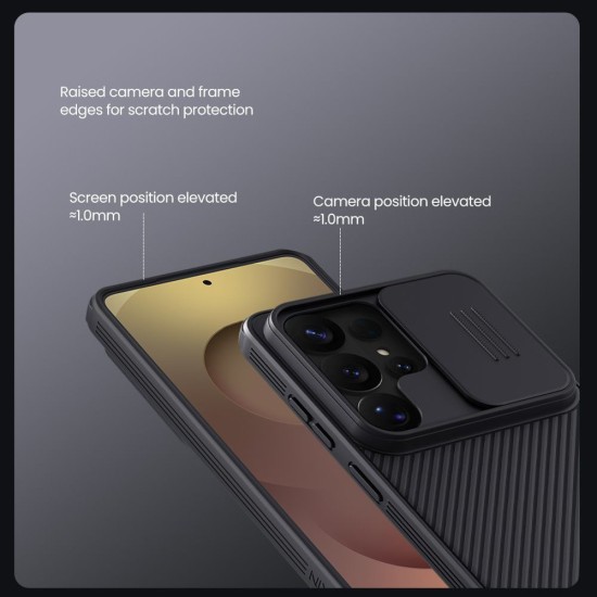 Husă Nillkin CamShield PRO Hard pentru Samsung Galaxy S26 Ultra Negru (S26 Ultra, 57983129402) by www.silkase.ro