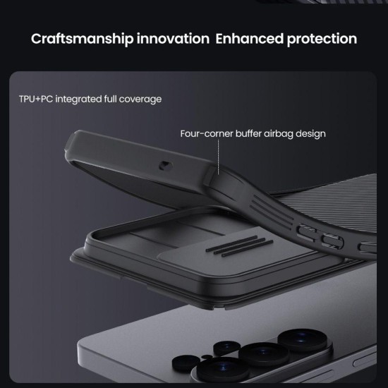 Husă Nillkin CamShield PRO Hard pentru Samsung Galaxy S26 Ultra Negru (S26 Ultra, 57983129402) by www.silkase.ro
