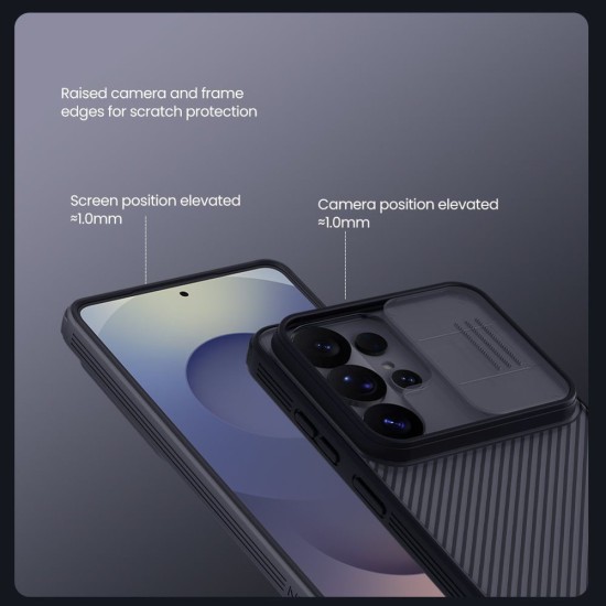 Husă Nillkin CamShield PRO Hard pentru Samsung Galaxy S26 Ultra Negru Transparent (S26 Ultra, 57983129403) by www.silkase.ro