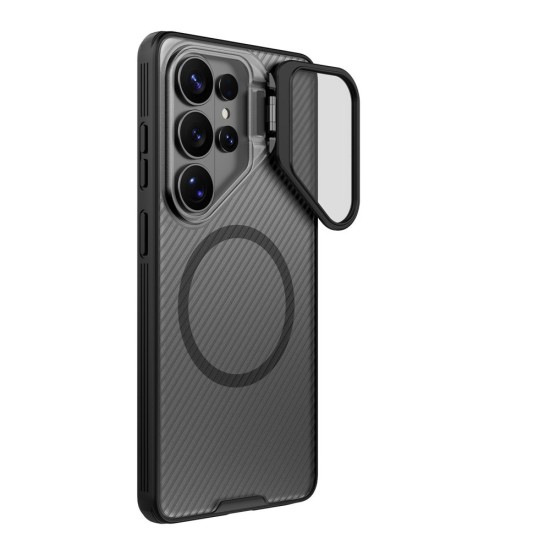 Husă Magnetică Nillkin CamShield Prop pentru Samsung Galaxy S26 Ultra Negru Transparent (S26 Ultra, 57983129397) by www.silkase.ro