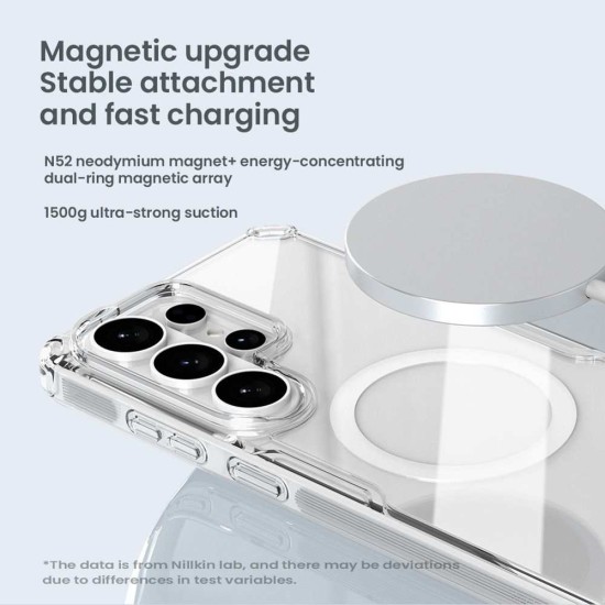 Husă Magnetică Nillkin Nature TPU PRO pentru Samsung Galaxy S26 Ultra Transparent Husă Magnetică Nillkin Nature TPU PRO pentru Samsung Galaxy S26 Ultra Transparent (S26 Ultra, 57983129829) by www.silkase.ro