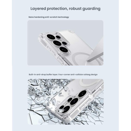 Husă Magnetică Nillkin Nature TPU PRO pentru Samsung Galaxy S26 Ultra Transparent Husă Magnetică Nillkin Nature TPU PRO pentru Samsung Galaxy S26 Ultra Transparent (S26 Ultra, 57983129829) by www.silkase.ro