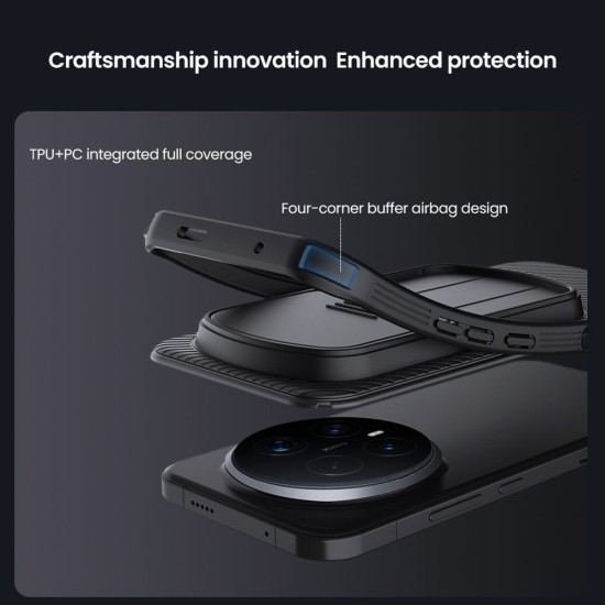 Husă rigidă Nillkin CamShield PRO pentru Honor Magic 8 Pro Negru Husă rigidă Nillkin CamShield PRO pentru Honor Magic 8 Pro Negru (Magic 8 Pro, 57983129393) by www.silkase.ro