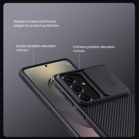 Husă Nillkin CamShield PRO Hard pentru Samsung Galaxy S26 Negru (S26, 57983129398) by www.silkase.ro