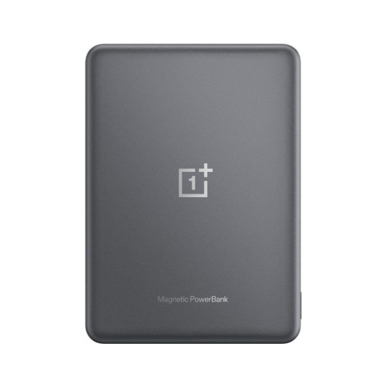 Baterie Externă Magnetică OnePlus Slim Powerbank 5000mAh, Gri (Silver Grey) (Bakr, 5411100015) by www.silkase.ro