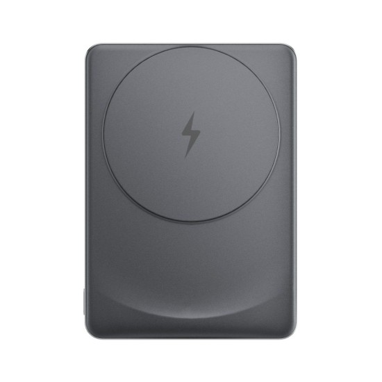 Baterie Externă Magnetică OnePlus Slim Powerbank 5000mAh, Gri (Silver Grey) (Bakr, 5411100015) by www.silkase.ro