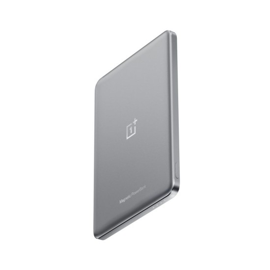 Baterie Externă Magnetică OnePlus Slim Powerbank 5000mAh, Gri (Silver Grey) (Bakr, 5411100015) by www.silkase.ro