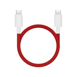 Cablu de Date Magnetic Original OnePlus SUPERVOOC USB-C la USB-C, 10A, 1.2m, Roșu