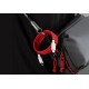 Cablu de Date Magnetic Original OnePlus SUPERVOOC USB-C la USB-C, 10A, 1.2m, Roșu Cablu de Date Magnetic Original OnePlus SUPERVOOC USB-C la USB-C, 10A, 1.2m, Roșu (Bakr, 5461100660) by www.silkase.ro