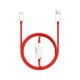 Cablu de Date 2-în-1 OnePlus SUPERVOOC (USB-A/USB-C), 8A, 1.2m, Roșu Cablu de Date 2-în-1 OnePlus SUPERVOOC (USB-A/USB-C), 8A, 1.2m, Roșu (Bakr, OP2IN1SPVCABLE) by www.silkase.ro