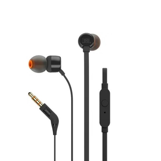 Casti In-Ear JBL T160, Conector 3.5mm, Black (Cabluri Telefon, 2454222) by www.silkase.ro