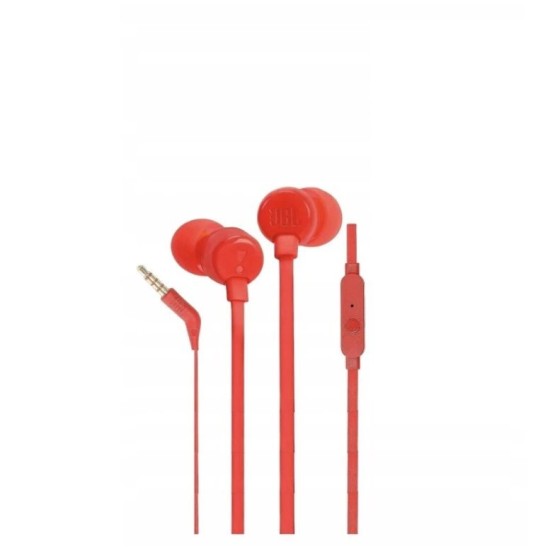 Casti In-Ear JBL T160, Jack 3.5mm, Rosu (Bakr, 2454551) by www.silkase.ro