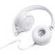 Căști On-Ear JBL Tune 500, Albe (Bakr, 57983112610) by www.silkase.ro