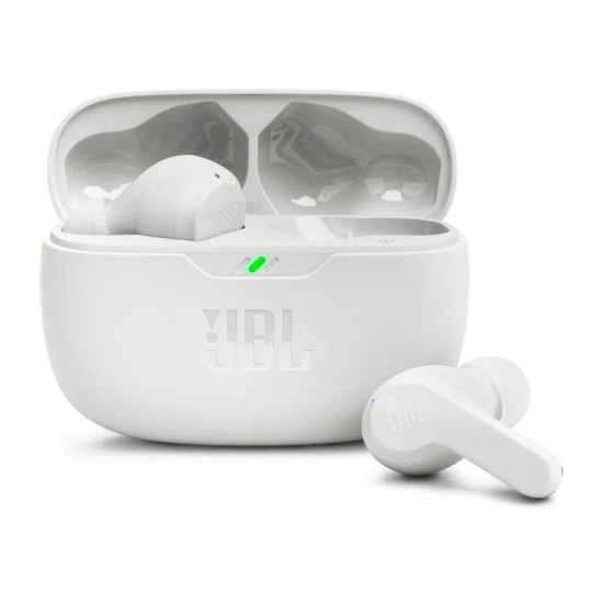 Căști Wireless TWS JBL Wave Beam, Albe Căști Wireless TWS JBL Wave Beam, Albe (Bakr, JBLWBEAMWHT) by www.silkase.ro