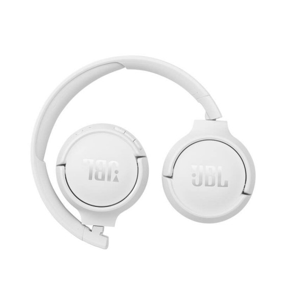 Căști On-Ear Bluetooth JBL Tune T510, Albe (Bakr, JBLT510BTWHT) by www.silkase.ro