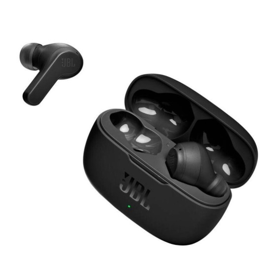 Căști Wireless TWS JBL Wave 200, Negre (Bakr, W200TWSBLK) by www.silkase.ro