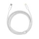 Cablu Baseus Dynamic Series USB-C la Lightning, 20W, 2m, Alb (CALD000102) Cablu Baseus Dynamic Series USB-C la Lightning, 20W, 2m, Alb (CALD000102) (Cabluri Telefon, CALD000102) by www.silkase.ro