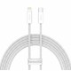 Cablu Baseus Dynamic Series USB-C la Lightning, 20W, 2m, Alb (CALD000102) Cablu Baseus Dynamic Series USB-C la Lightning, 20W, 2m, Alb (CALD000102) (Cabluri Telefon, CALD000102) by www.silkase.ro