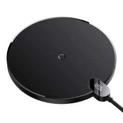 Încărcător Wireless Baseus Digital LED Display Gen 2, 15W, Black Încărcător Wireless Baseus Digital LED Display Gen 2, 15W, Black