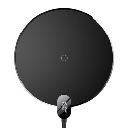 Încărcător Wireless Baseus Digital LED Display Gen 2, 15W, Black