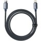 Cablu Date Baseus Crystal Shine Series USB-C la Lightning 20W, 1.2m, Negru (Cabluri Telefon, CAJY000201) by www.silkase.ro