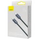 Cablu Date Baseus Crystal Shine Series USB-C la Lightning 20W, 1.2m, Negru (Cabluri Telefon, CAJY000201) by www.silkase.ro