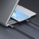 Cablu de Date și Încărcare Baseus Crystal Shine Series USB la USB-C 100W, 1.2m, Black (Bakr, CAJY000401) by www.silkase.ro