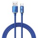 Cablu de Date și Încărcare Baseus CAJY000403 Crystal Shine Series, USB la USB-C, 100W, 1.2m, Blue Cablu de Date și Încărcare Baseus CAJY000403 Crystal Shine Series, USB la USB-C, 100W, 1.2m, Blue (Cabluri Telefon, CAJY000403) by www.silkase.ro