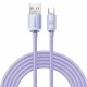 Cablu de Date și Încărcare Baseus Crystal Shine Series, USB la USB-C, 100W, 2m, Purple Cablu de Date și Încărcare Baseus Crystal Shine Series, USB la USB-C, 100W, 2m, Purple (Cabluri Telefon, CAJY000505) by www.silkase.ro